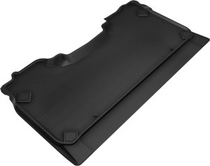 Dodge Ram 1500 Floor Mat - Rear - 3D MAXpider - Kagu - Black - `19-`20